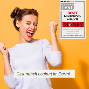 Darm-Mikrobiom Test Plus - Analyse der Darmflora inklusive Zonulin - Leaky Gut